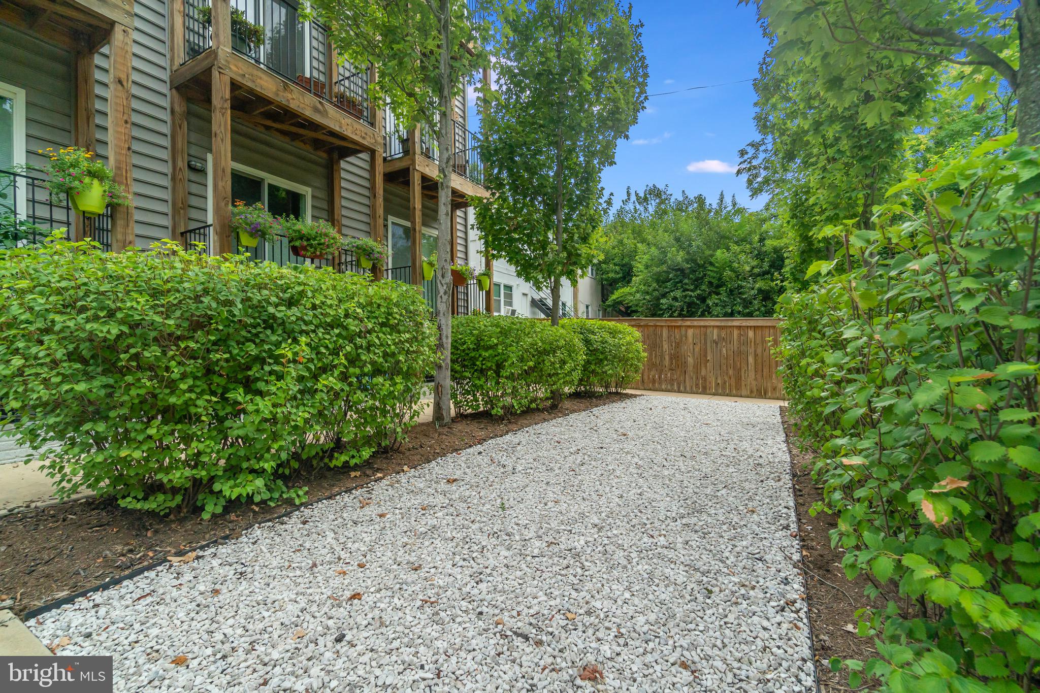 1340 Nicholson Street Northwest, Unit 5 Washington, DC 20011 - Photo 22 of 27 a view of a pathway of a house