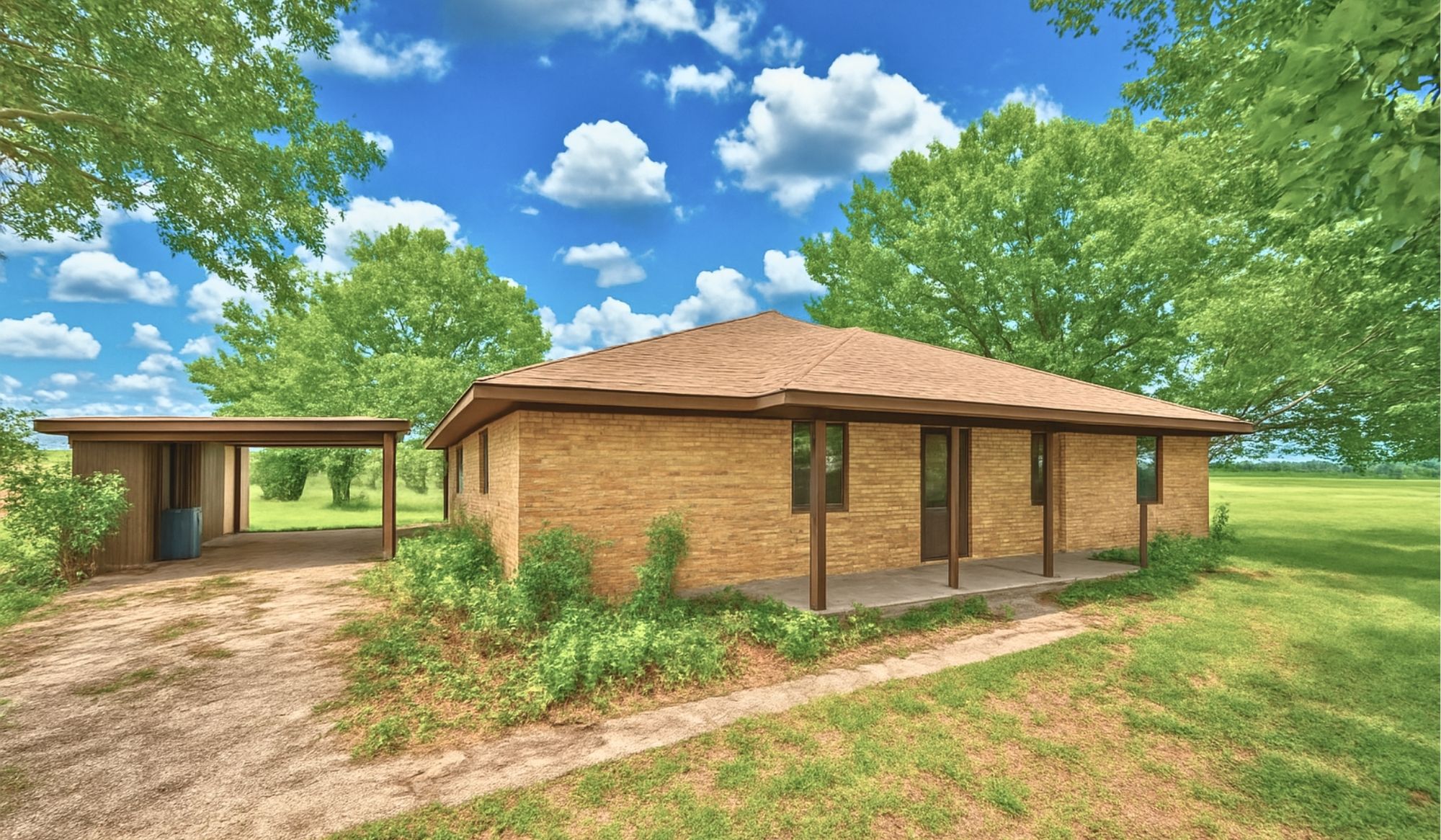10565 Farm To Market 2155 Loop Snook, TX 77879 - Photo 1 of 10 a view of a house with a yard