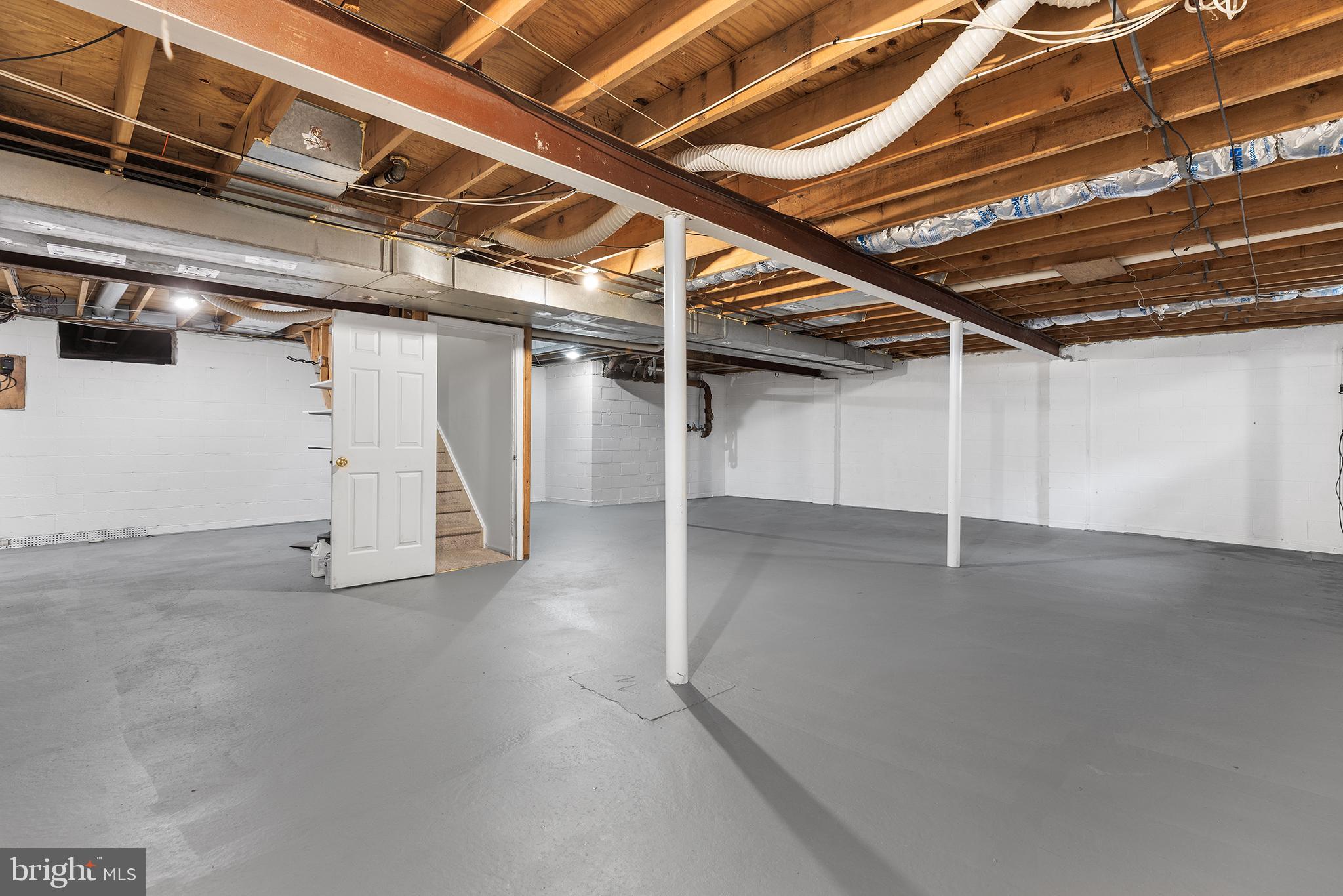 106 Bernard Court Chesterbrook, PA 19087 - Photo 31 of 33 unfinished lower level full (storage room)