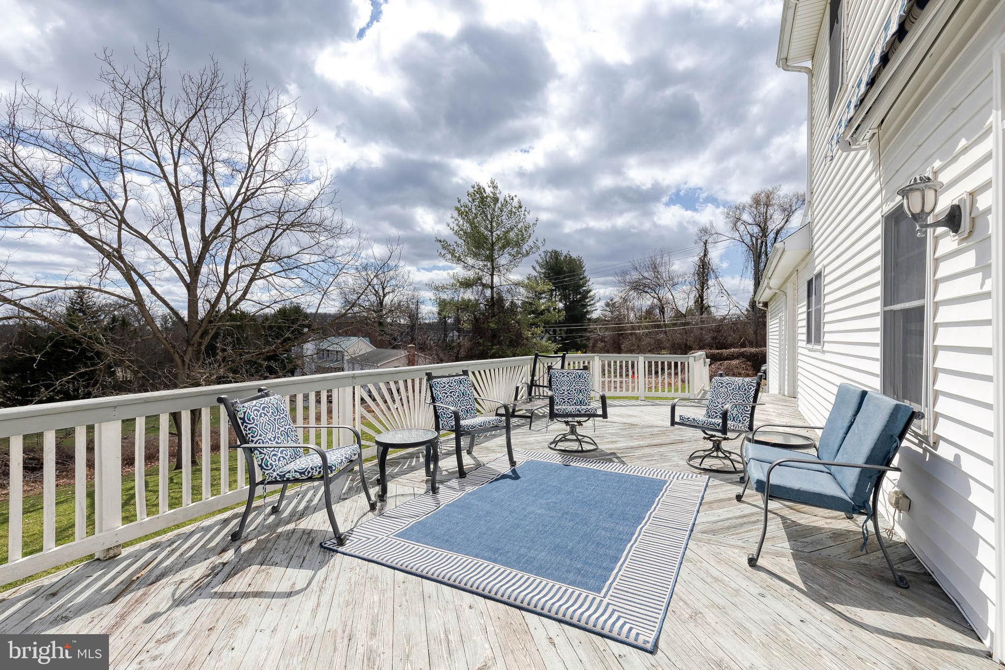 10925 Falls Road Lutherville-Timonium, MD 21093 - Photo 31 of 38 Large Deck off Family Room