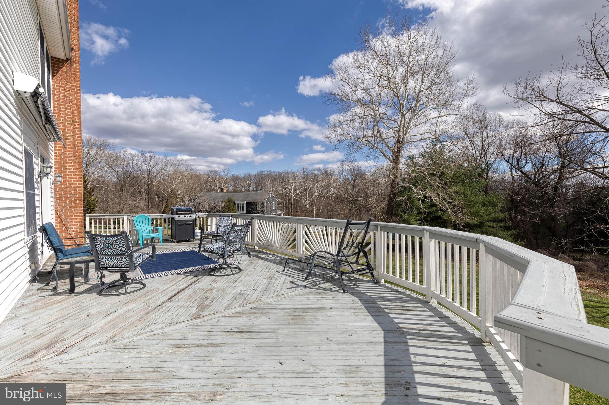 10925 Falls Road Lutherville-Timonium, MD 21093 - Photo 32 of 38 Large Deck off Family Room