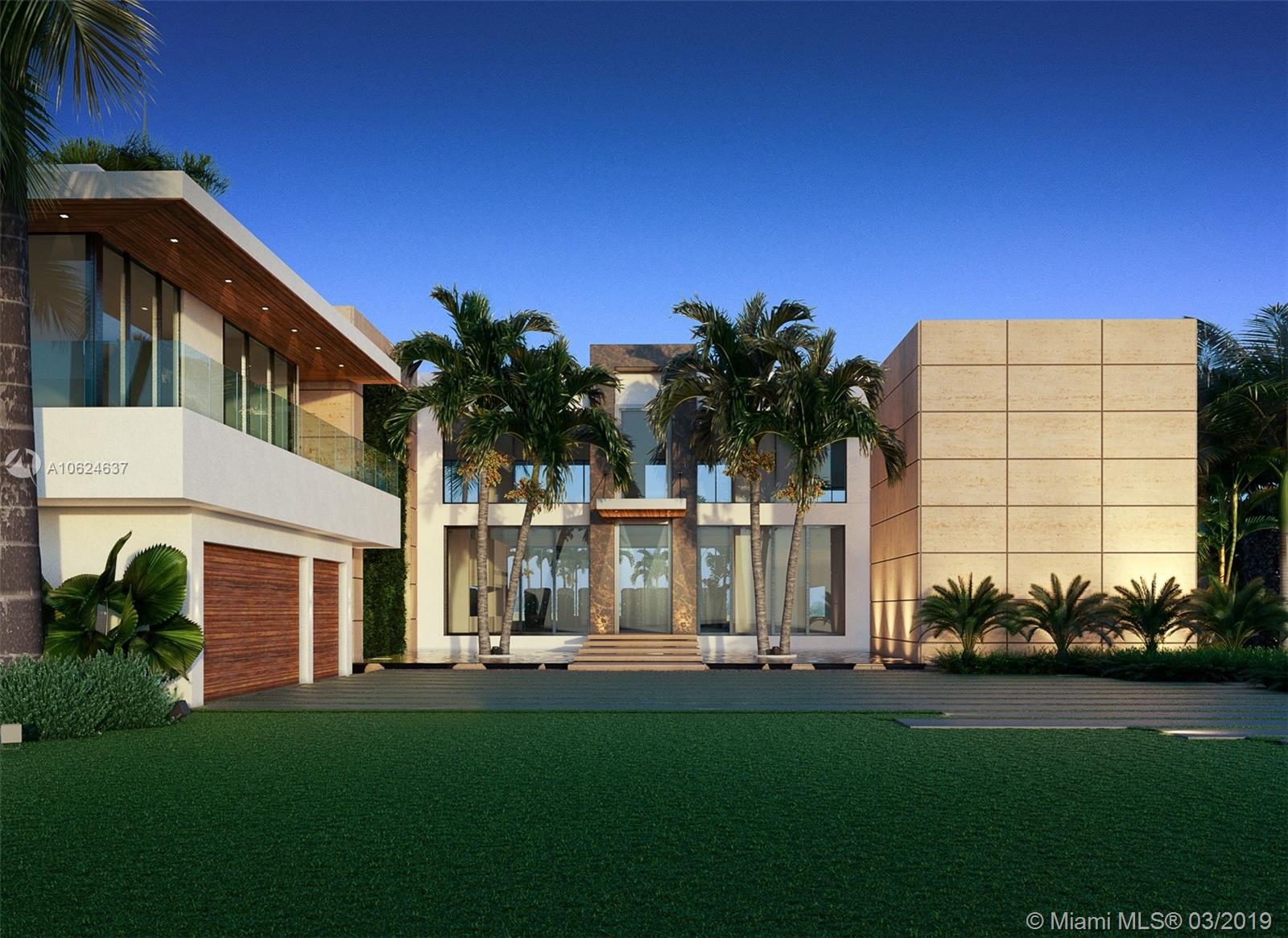5860 North Bay Road Miami Beach, FL 33140 - Photo 2 of 15 Front Rendering