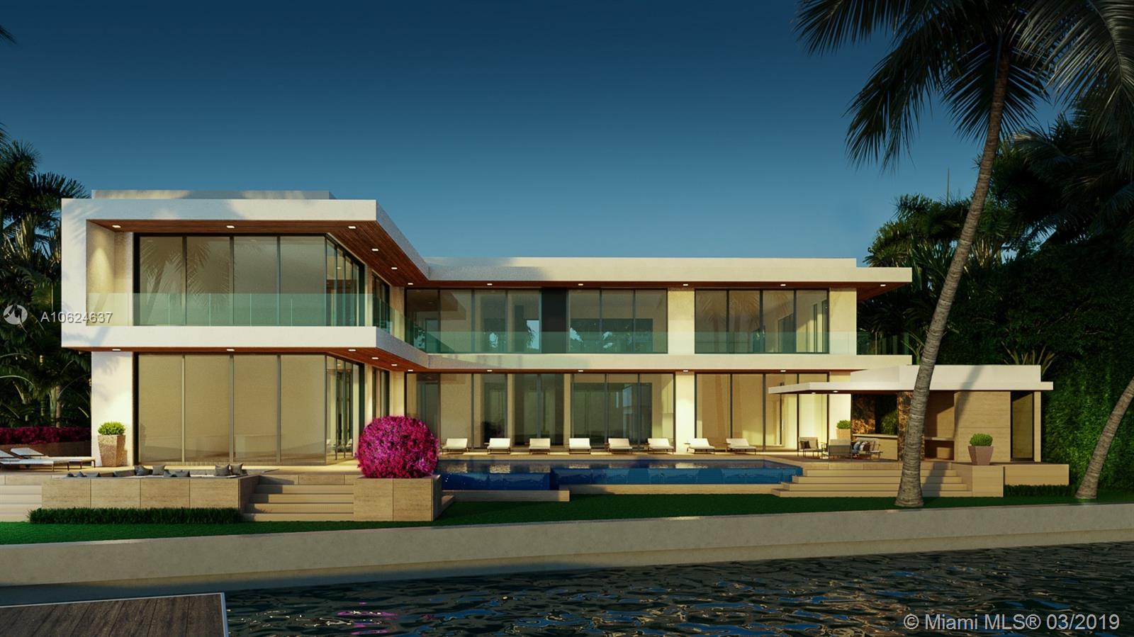 5860 North Bay Road Miami Beach, FL 33140 - Photo 3 of 15 Back Rendering