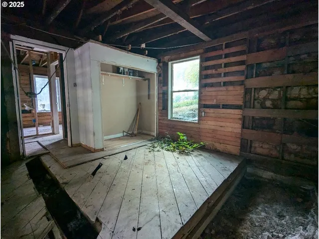 a view of outdoor space and wooden deck