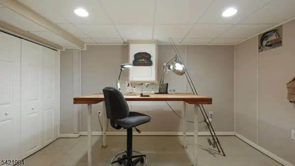 a view of workspace with furniture