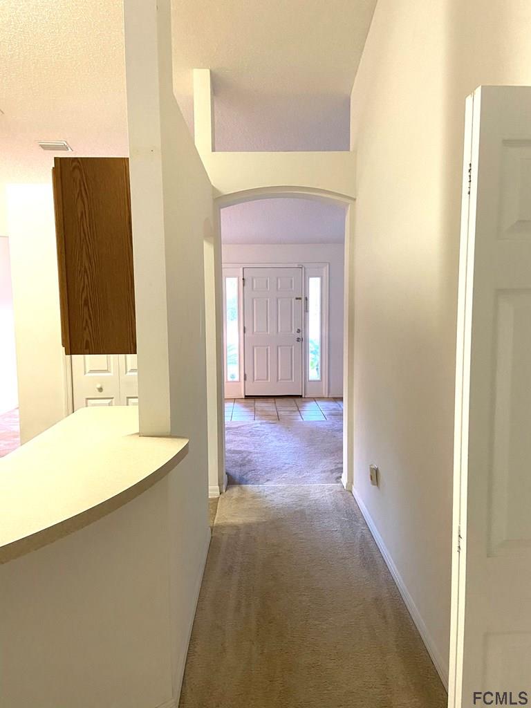62 Rae Drive Palm Coast, FL 32164 - Photo 4 of 24 Hallway from Family Room to front door