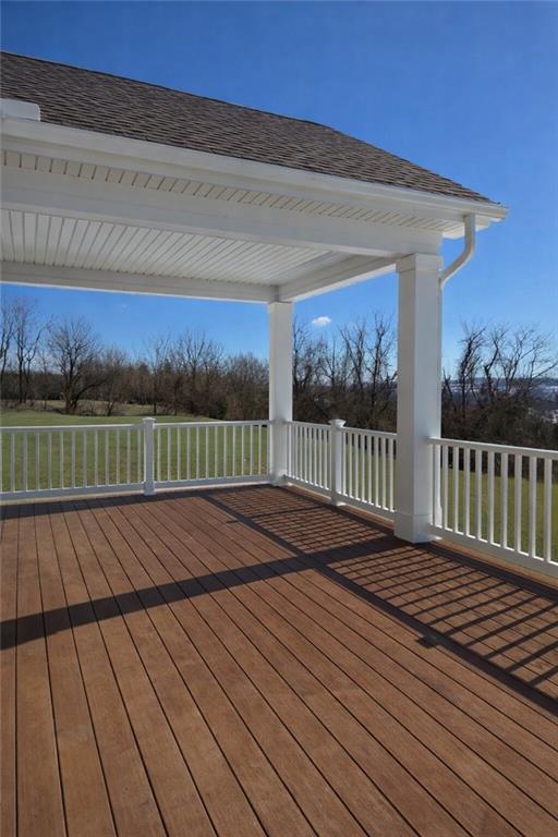 695 Ridge Avenue Canonsburg, PA 15317 - Photo 5 of 12 a view of a backyard with wooden floor