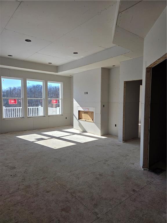 695 Ridge Avenue Canonsburg, PA 15317 - Photo 6 of 12 a view of empty room with a fireplace