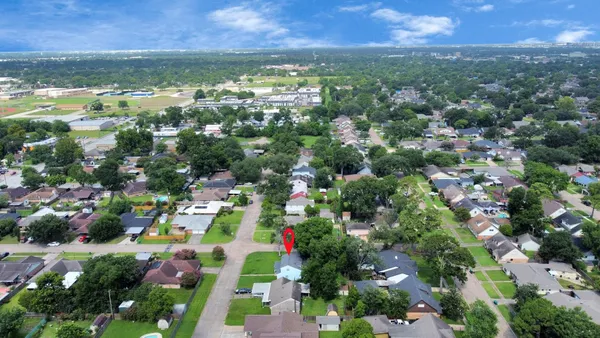 a view of lake and yard