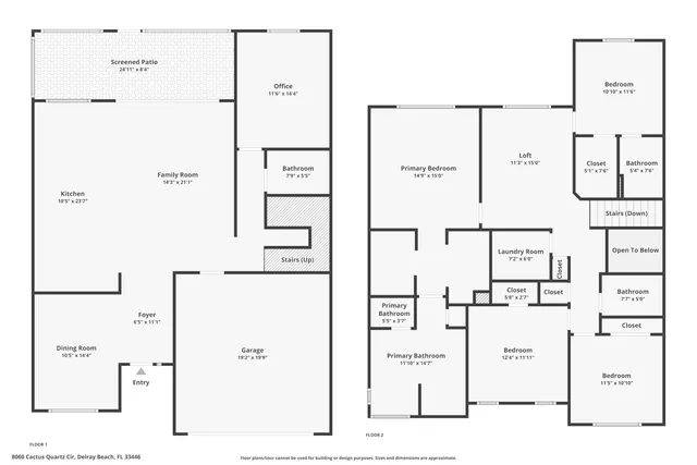 $899,900 | 8060 Cactus Quartz Circle, Delray Beach, FL 33446