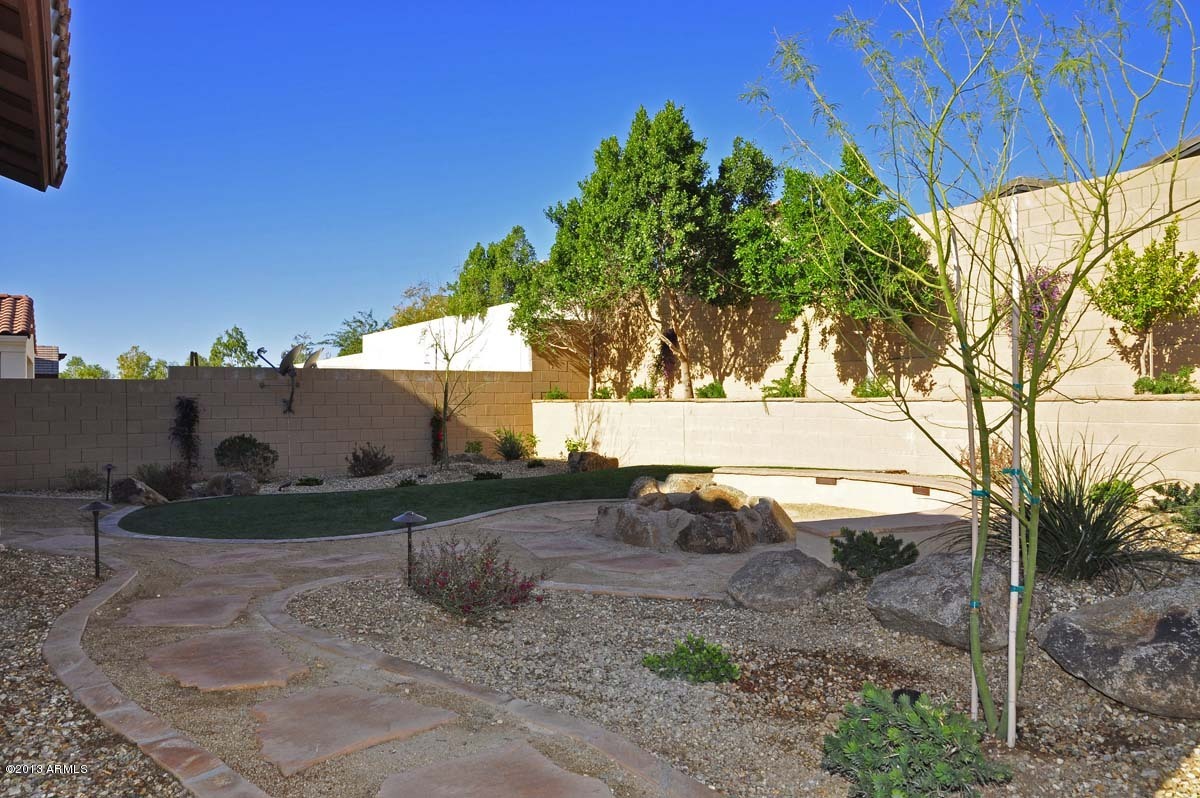 20798 West Ridge Road Buckeye, AZ 85396 - Photo 7 of 47 a backyard of a house with lots of green space