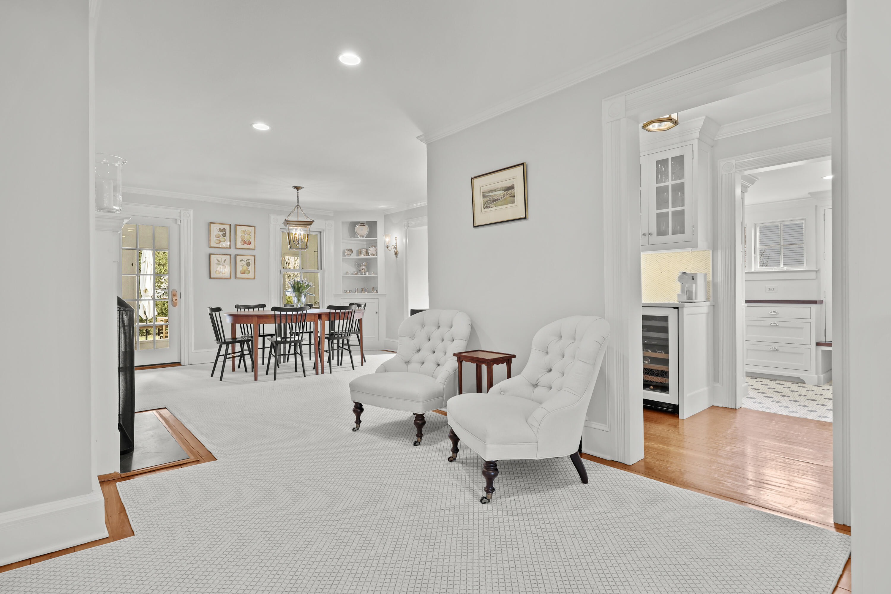100 Hollow Tree Ridge Road Darien, CT 06820 - Photo 16 of 38 a view of a livingroom with furniture and wooden floor