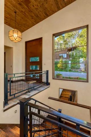a outdoor space with lots of furniture and garden view
