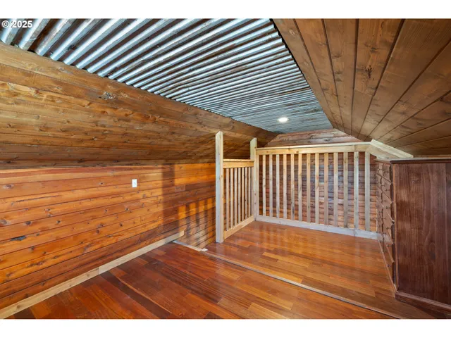 a view of wooden floor