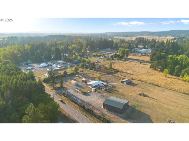 a view of city from balcony