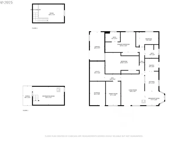 a picture of a room with a white wall and a painting