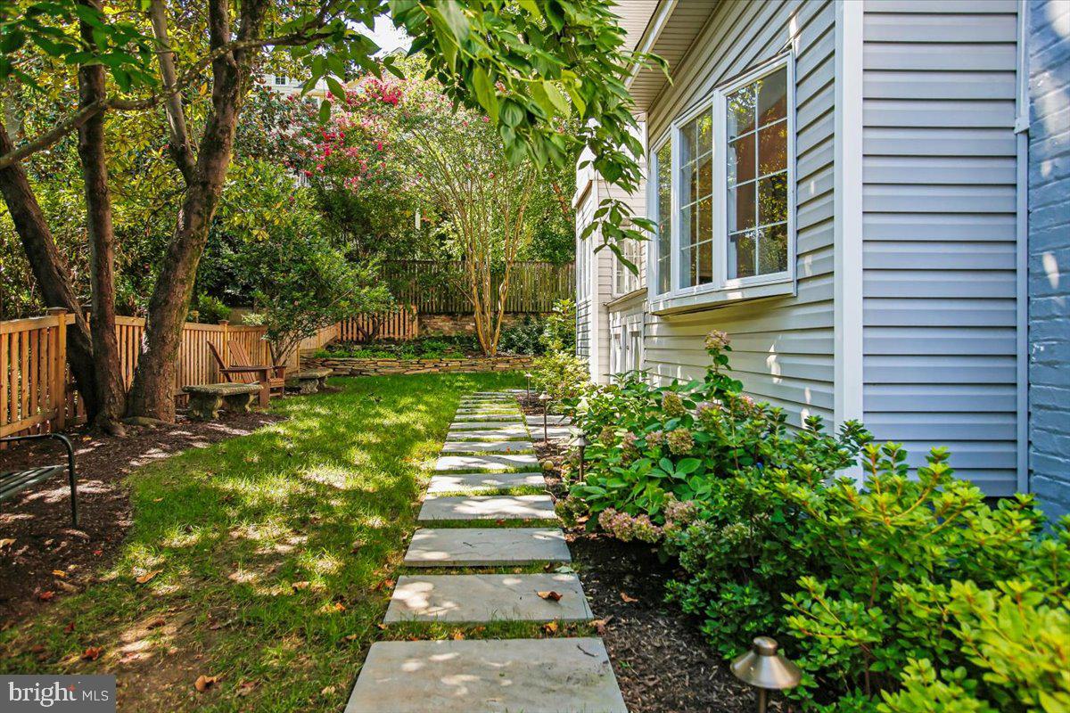 1909 Belfield Road Alexandria, VA 22307 - Photo 67 of 69 Charming pathway to a serene garden.