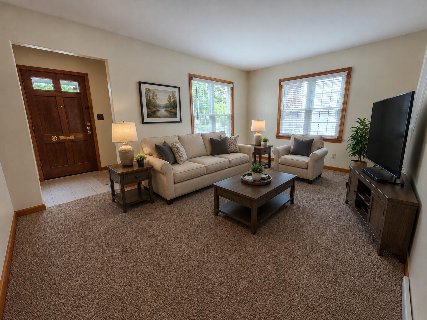 3265 South Burrell Street Milwaukee, WI 53207 - Photo 2 of 39 Living Room - Virtually Staged
