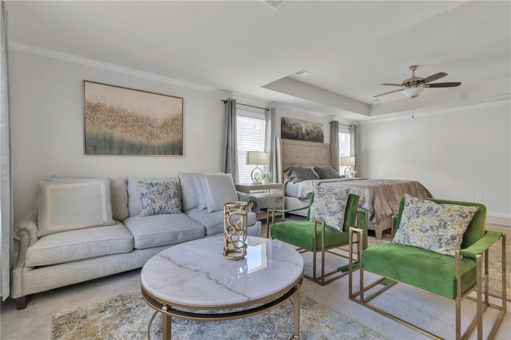 244 Wild Rose Circle Canton, GA 30115 - Photo 15 of 55 a living room with furniture and a rug