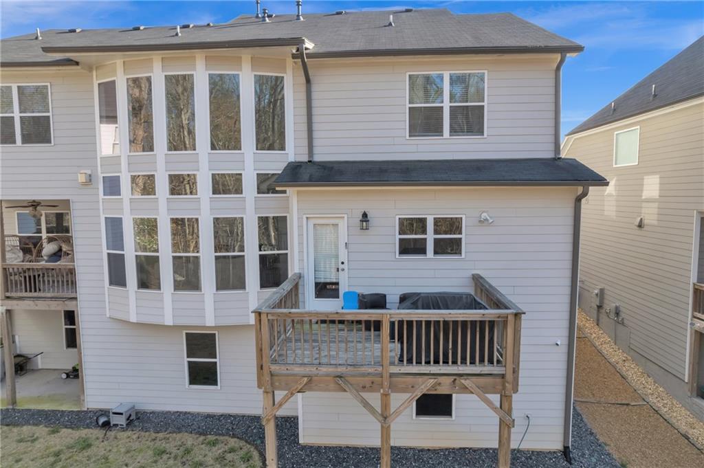 244 Wild Rose Circle Canton, GA 30115 - Photo 47 of 55 a front view of a house with a porch