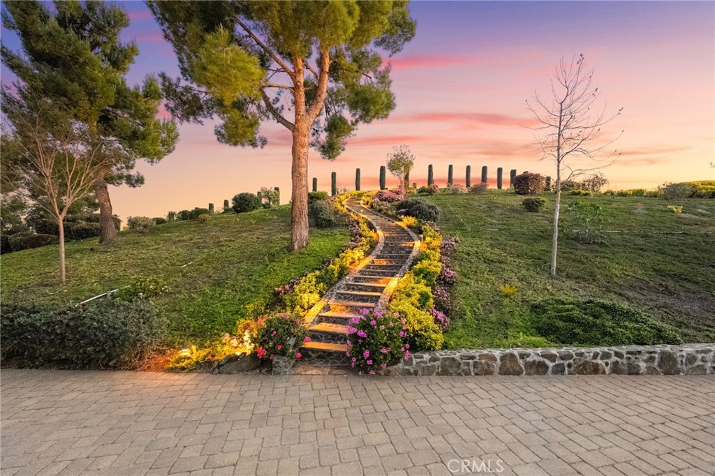 44195 Sunset Terrace Temecula, CA 92590 - Photo 12 of 74 Stone Stairway between studio home and main home