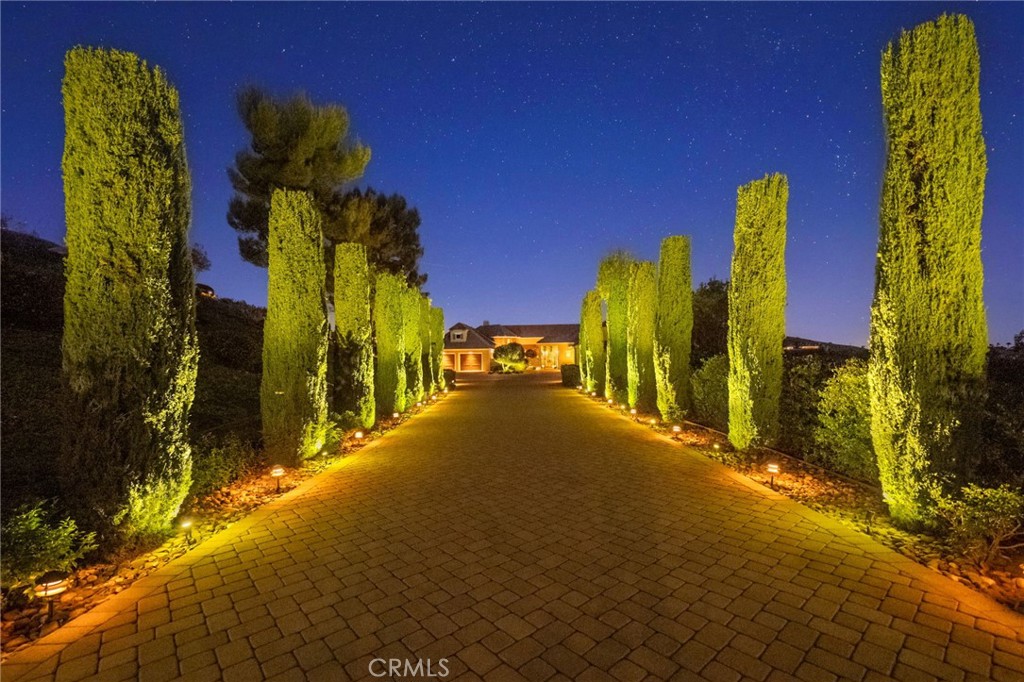 44195 Sunset Terrace Temecula, CA 92590 - Photo 4 of 74 Cypress lined driveway to Main Home