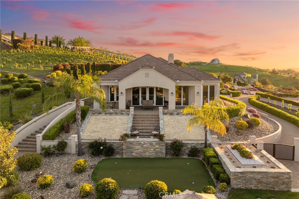 44195 Sunset Terrace Temecula, CA 92590 - Photo 42 of 74 a view of a house with a ocean view