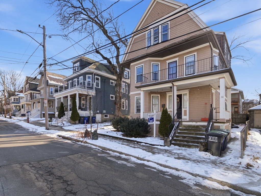 28 Sunset Road, Unit 1 Somerville, MA 02144 - Photo 25 of 33 a street view of a building