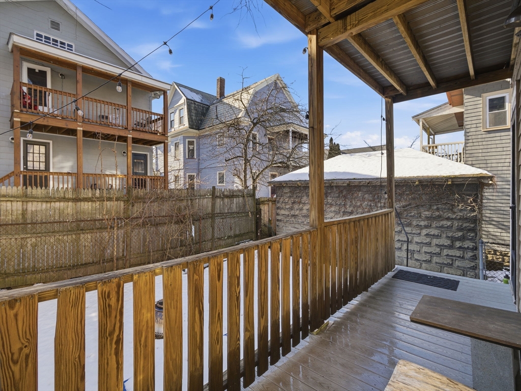28 Sunset Road, Unit 1 Somerville, MA 02144 - Photo 33 of 33 a view of building from balcony