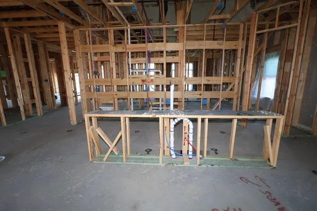a view of water heater room