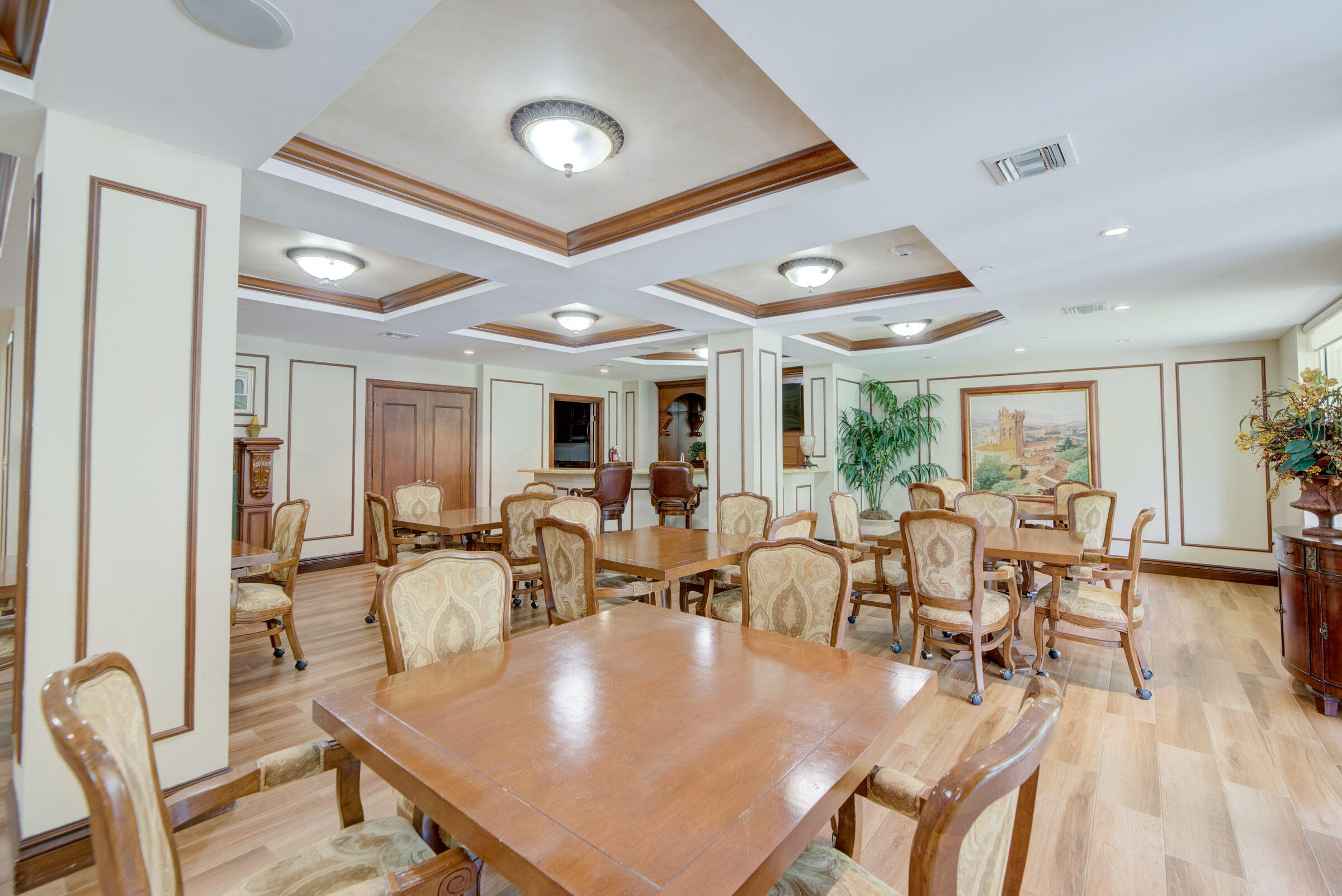 3107 Renaissance Way Boynton Beach, FL 33426 - Photo 35 of 37 a view of a dining room with furniture window and wooden floor
