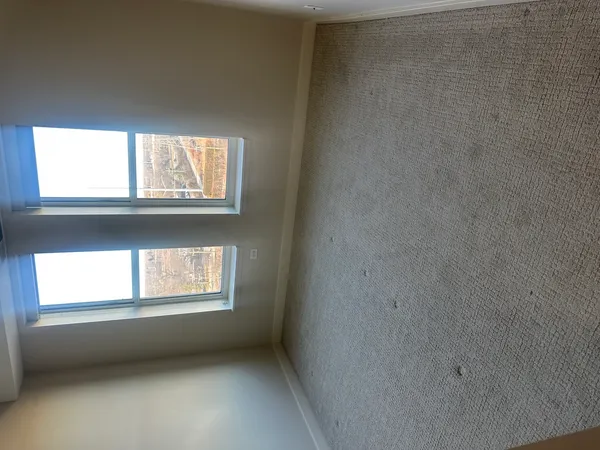 a view of room with window