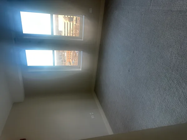 a view of empty room