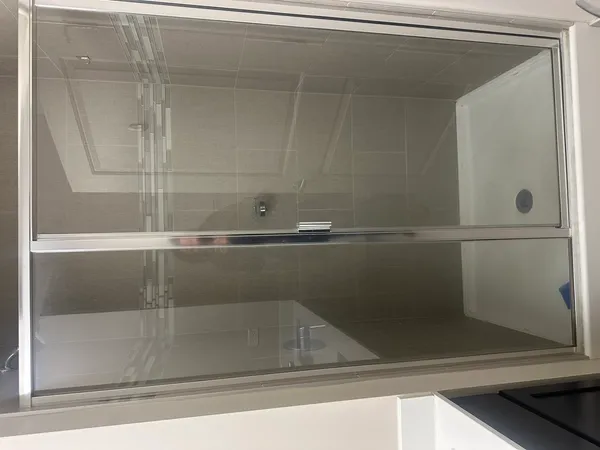 a close view of cabinet