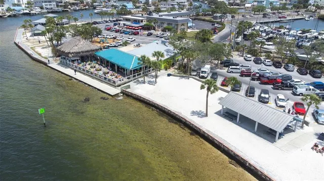 a view of a city from a terrace