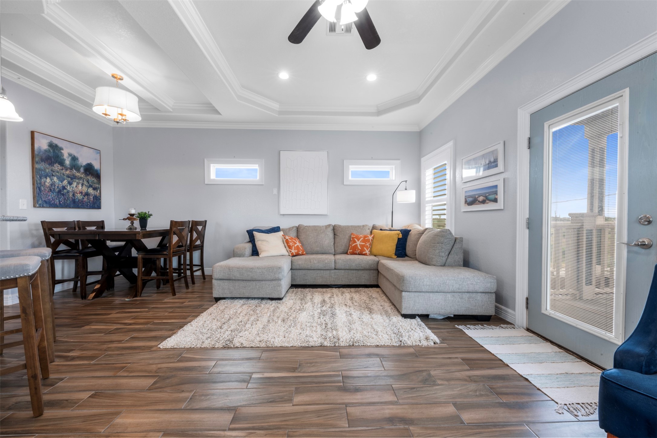 1026 20th Street Dickinson, TX 77539 - Photo 5 of 25 a living room with furniture and a large window
