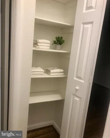 a view of closet