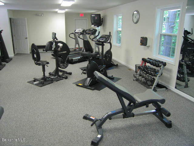 7 Sunset Court Otis, MA 01253 - Photo 19 of 21 a view of a room with gym equipment