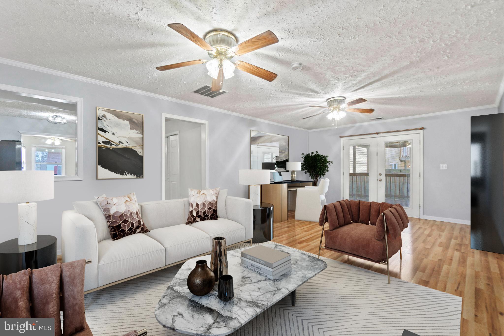 5006 Somerset Road Riverdale, MD 20737 - Photo 5 of 20 Expansive Great Room Open w/ Entry to Outdoor Area