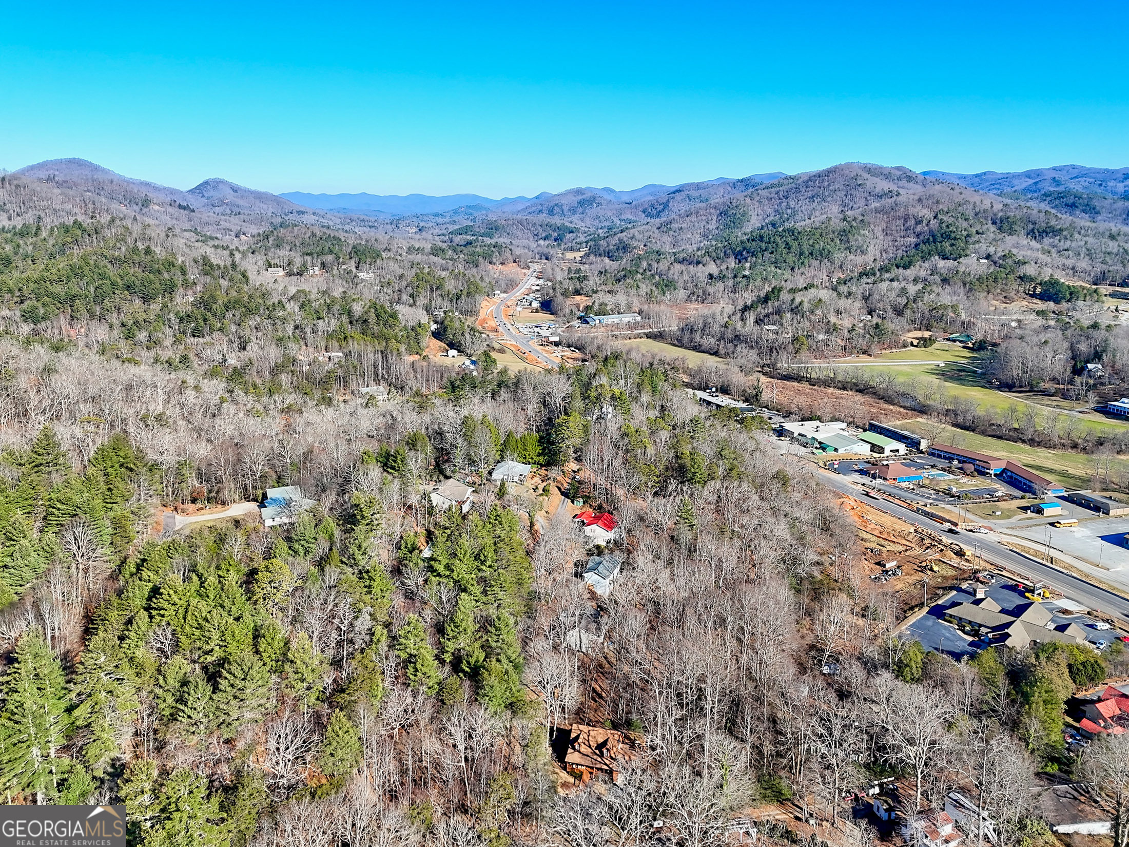170 White Street Dillard, GA 30537 - Photo 52 of 58 a view of a city with mountains in the background