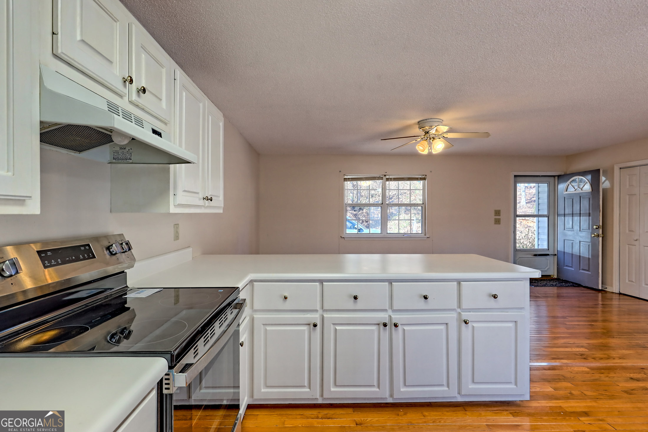 170 White Street Dillard, GA 30537 - Photo 7 of 58 a kitchen with cabinets and wooden floor