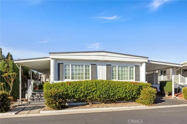 front view of house with a street