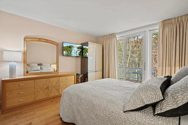 a view of a room with table and chair