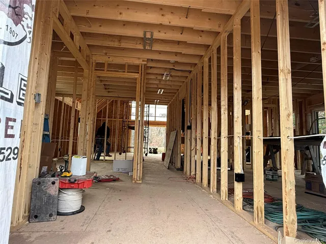 a view of a room with chairs