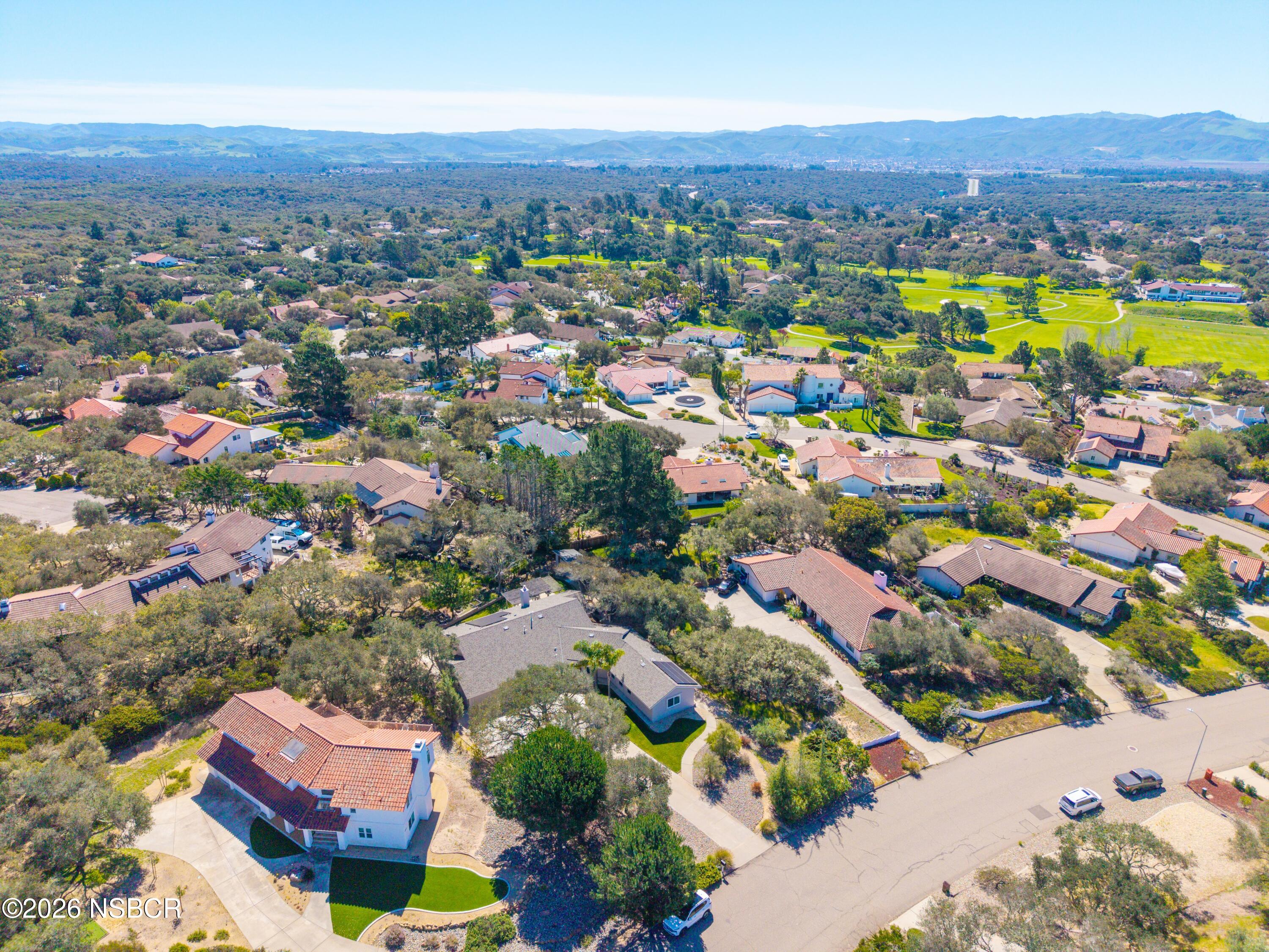 4473 Greenbrier Road Lompoc, CA 93436 - Photo 44 of 54 an aerial view of residential houses with outdoor space