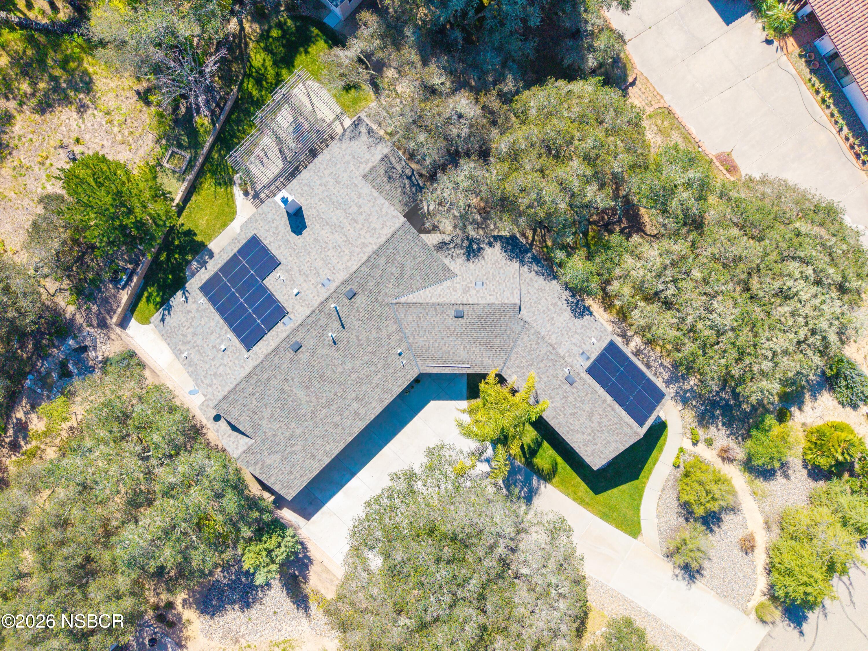 4473 Greenbrier Road Lompoc, CA 93436 - Photo 47 of 54 an aerial view of a house with a yard