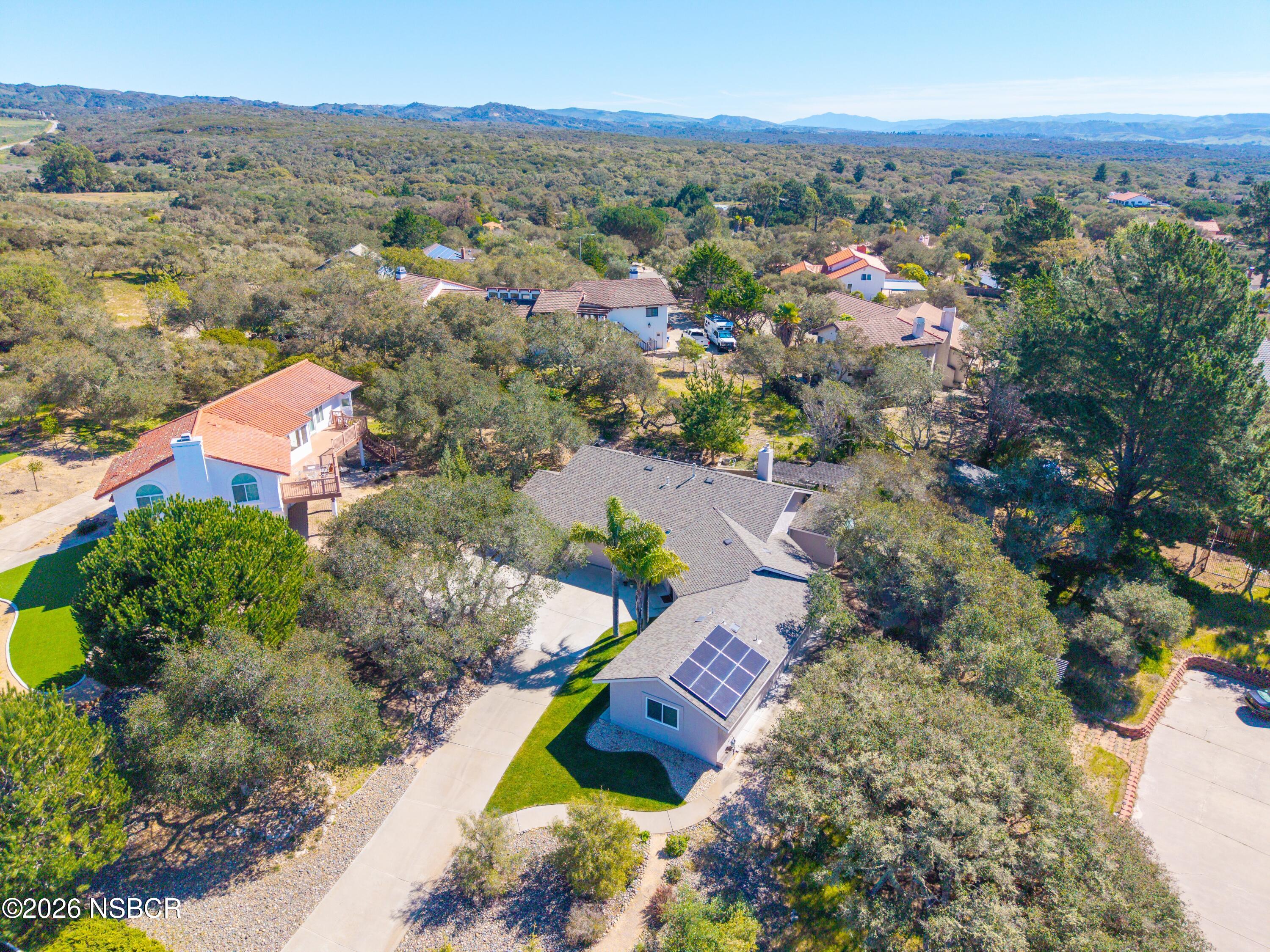 4473 Greenbrier Road Lompoc, CA 93436 - Photo 48 of 54 an aerial view of house with outdoor space