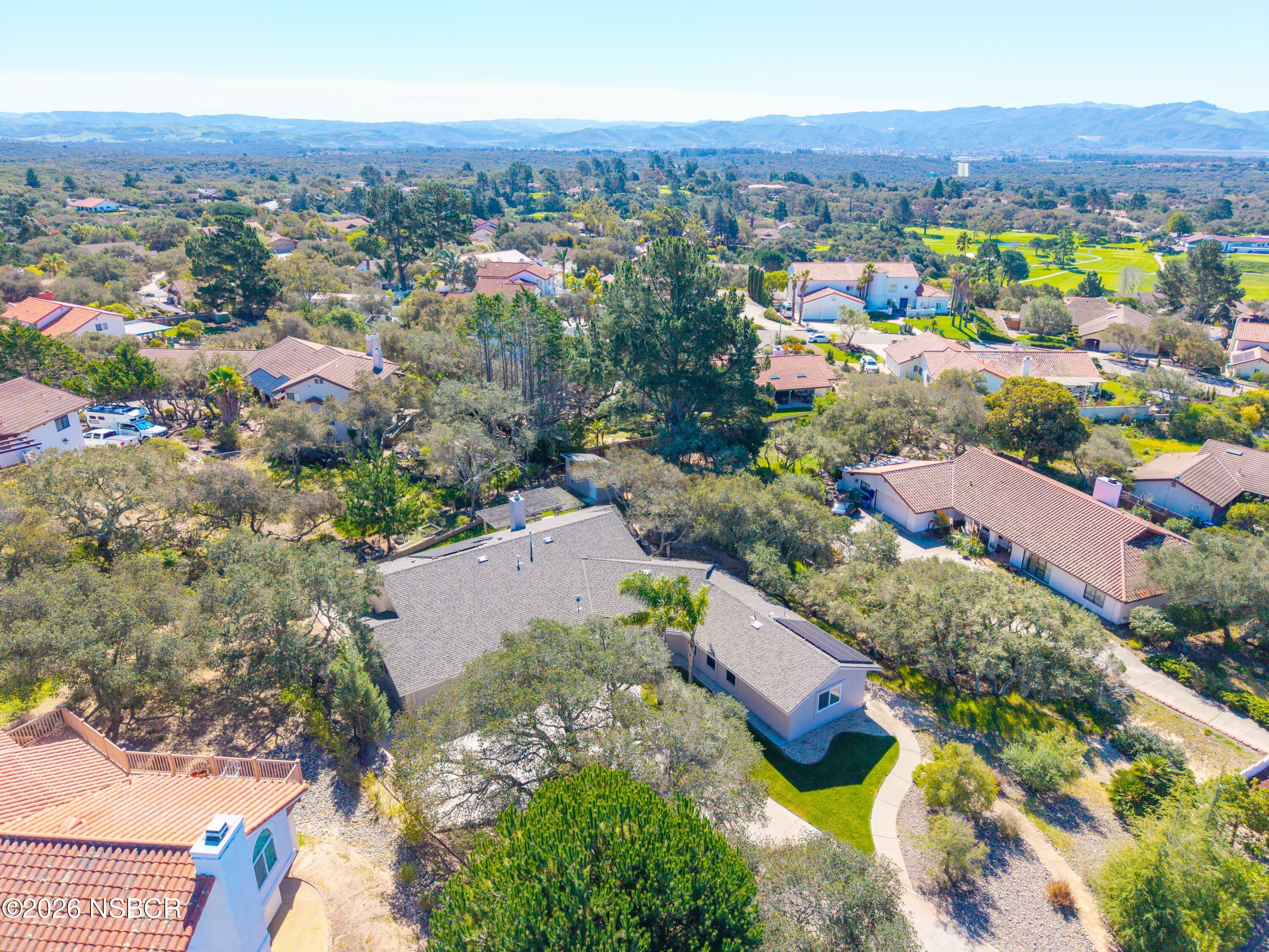 4473 Greenbrier Road Lompoc, CA 93436 - Photo 49 of 54 an aerial view of residential houses with outdoor space