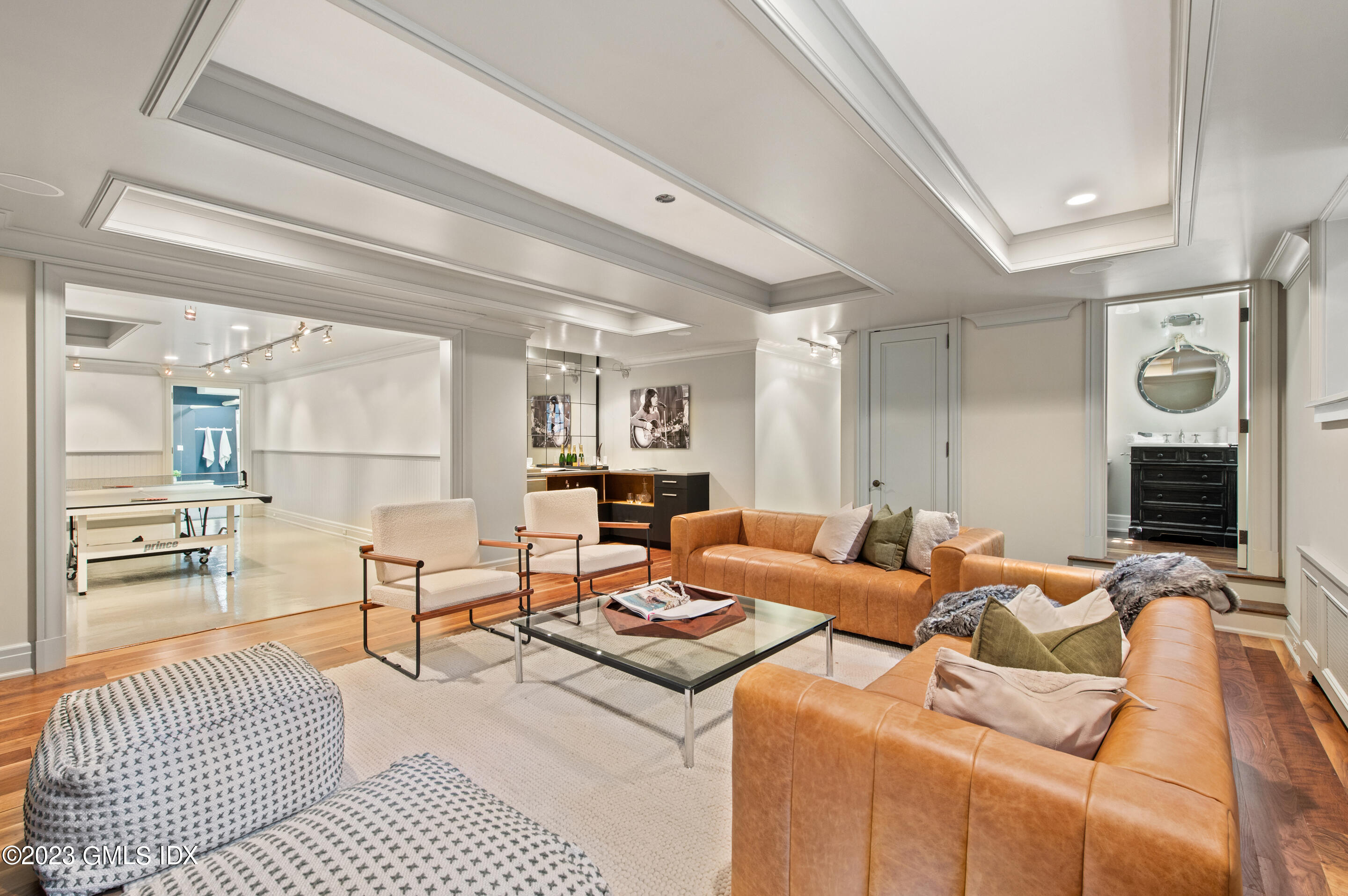 2 Martin Dale Greenwich, CT 06830 - Photo 35 of 53 a living room with furniture and a flat screen tv