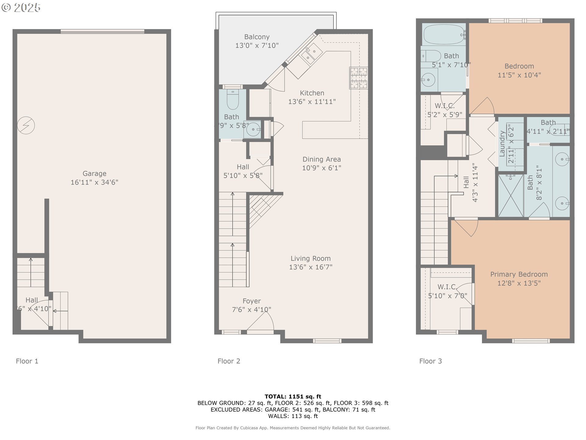 11738 Southwest Waterthrush Terrace Beaverton, OR 97007 - Photo 38 of 38 Floor Plan